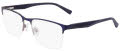 Marchon M-2037 Matte Navy (414) Eyeglasses - Color Image