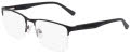 Marchon M-2037 Matte Black (002) Eyeglasses - Color Image