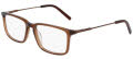 Marchon M-3018 Shiny Brown Crystal (205) Eyeglasses - Color Image