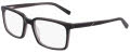 Marchon M-3029 Black / Matte Smoke Laminate (005) Eyeglasses - Color Image