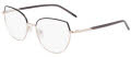 Marchon M-4030 Gold / Black (713) Eyeglasses - Color Image