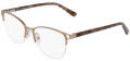 Marchon M-4032 Brown (205) Eyeglasses - Color Image