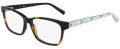 Marchon M-5023 Tortoise / Green Mosaic (240) Eyeglasses - Color Image