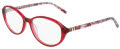 Marchon M-5025 N Crystal Red / Red Marble (625) Eyeglasses - Color Image