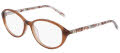 Marchon M-5024 N Crystal Brown / Brown Marble (232) Eyeglasses - Color Image