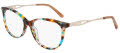 Marchon M-5026 Shiny Blue Tortoise (415) Eyeglasses - Color Image