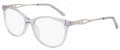 Marchon M-5026 Shiny Crystal Grey (020) Eyeglasses - Color Image