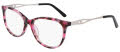 Marchon M-5026 Shiny Pink Tortoise (690) Eyeglasses - Color Image