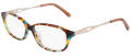 Marchon M-5027 Shiny Blue Tortoise (415) Eyeglasses - Color Image