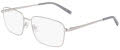 Marchon M-9009 Satin Silver (044) Eyeglasses - Color Image