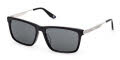 BMW BW0062-H Shiny Black / Shiny Palladium (01A) Sunglasses - Color Image