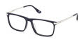 BMW BW5086-H Shiny Blue / Shiny Palladium (091) Eyeglasses - Color Image
