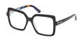 Emilio Pucci EP5265 Black/White / Shiny Black (004) Eyeglasses - Color Image