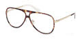 Emilio Pucci EP5267 Havana/Monocolor / Shiny Pale Gold (056) Eyeglasses - Color Image