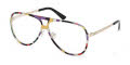 Emilio Pucci EP5267 Animal/Texture / Shiny Pale Gold (099) Eyeglasses - Color Image