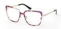Emilio Pucci EP5268 Animal/Texture / Shiny Pale Gold (099) Eyeglasses - Color Image