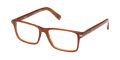 Ermenegildo Zegna EZ5333 Shiny Light Brown (045) Eyeglasses - Color Image
