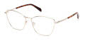 Emilio Pucci EP5243 Shiny Pale Gold (032) Eyeglasses - Color Image
