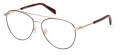 Emilio Pucci EP5254 Shiny Pale Gold (005) Eyeglasses - Color Image