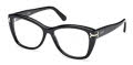 Emilio Pucci EP5257 Shiny Black (001) Eyeglasses - Color Image