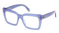 Emilio Pucci EP5261 Shiny Light Blue (090) Eyeglasses - Color Image