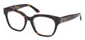 Guess GM50017 Dark Havana (052) Eyeglasses - Color Image