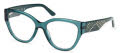 Guess GM50018 Dark Green (098) Eyeglasses - Color Image