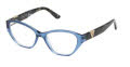 Guess GU50162 Shiny Blue (090) Eyeglasses - Color Image