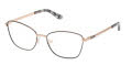 Guess GU50163 Shiny Black (001) Eyeglasses - Color Image