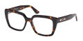Guess GU50174 Dark Havana (052) Eyeglasses - Color Image