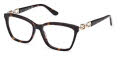 Guess GU50181 Dark Havana (052) Eyeglasses - Color Image