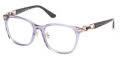 Guess GU50203-D Shiny Grey (020) Eyeglasses - Color Image