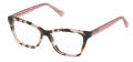 Skechers Kids SE50043 Pink/Havana (074) Eyeglasses - Color Image