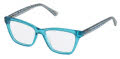 Skechers Kids SE50043 Shiny Blue (087) Eyeglasses - Color Image