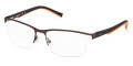 Timberland TB50018 Matte Dark Brown (049) Eyeglasses - Color Image