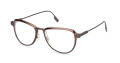 Ermenegildo Zegna EZ5317 Matte Dark Bronze / Matte Palladium (037) Eyeglasses - Color Image