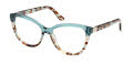 Guess GM50011 Shiny Turquoise (087) Eyeglasses - Color Image