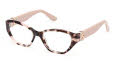 Guess GU50119 Coloured Havana (055) Eyeglasses - Color Image