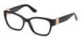 Guess GU50120 Shiny Black (001) Eyeglasses - Color Image