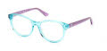 Guess Kids GU50139 Shiny Turquoise (087) Eyeglasses - Color Image
