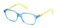 Guess Kids GU50143 Shiny Blue (090) Eyeglasses - Color Image