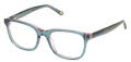 Skechers Kids SE50079 Shiny Dark Green (095) Eyeglasses - Color Image