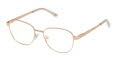 Skechers Kids SE50080 Shiny Rose Gold (070) Eyeglasses - Color Image