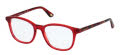 Skechers SE50027 Shiny Dark Red (066) Eyeglasses - Color Image