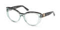 Guess GM50031 Shiny Light Green (095) Eyeglasses - Color Image
