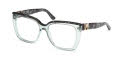 Guess GM50032 Shiny Light Green (095) Eyeglasses - Color Image