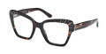 Guess GM50034 Dark Havana (052) Eyeglasses - Color Image