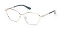 Guess GM50045 Shiny Pale Gold (033) Eyeglasses - Color Image