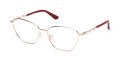Guess GM50045 Shiny Rose Gold (028) Eyeglasses - Color Image