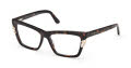 Guess GM50048 Dark Havana (052) Eyeglasses - Color Image
